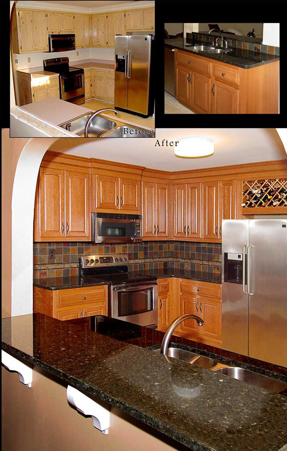 TRIMPAK refacing Kitchen Cabinets