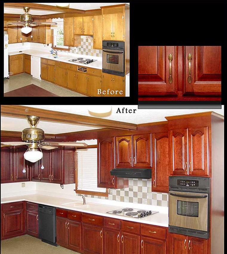 TRIMPAK refacing Kitchen Cabinets