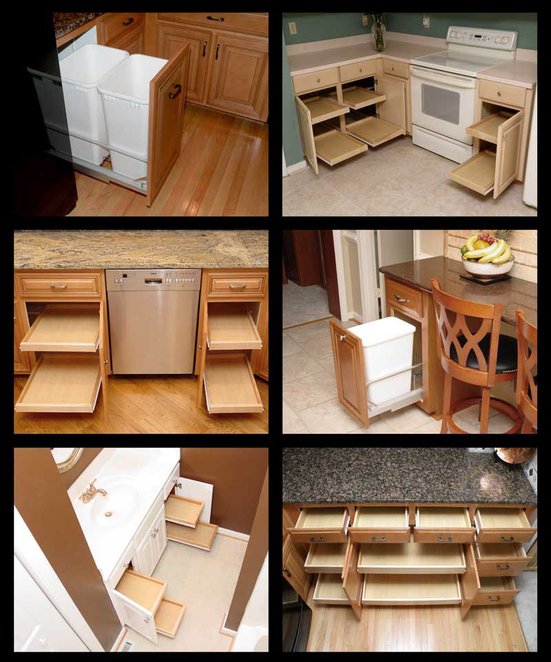 Pull out Upgrades Cabinet Kitchen Remodel TRIMPAK